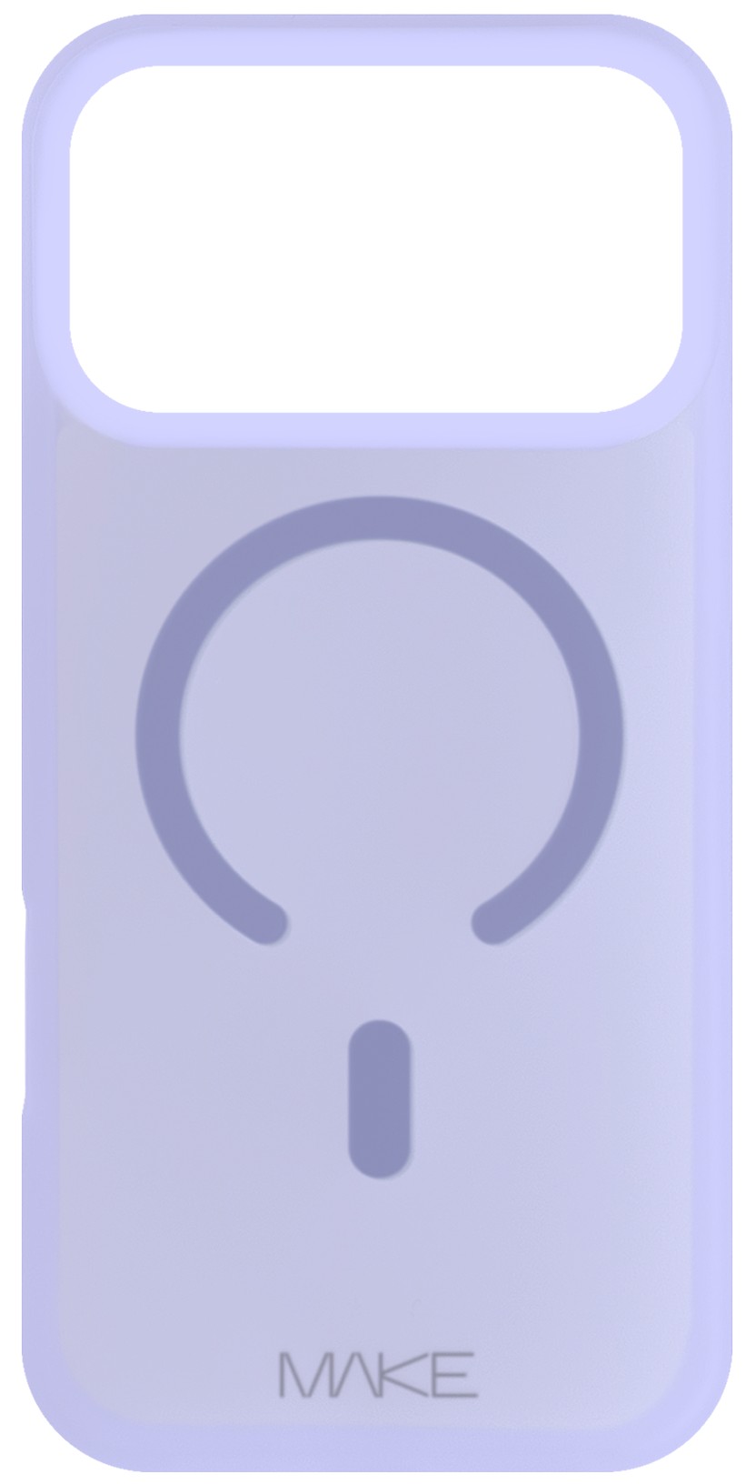 Чохол для смартфону MAKE for Apple iPhone 17 Pro Silicone Aura Magnet Lavender (MCLAM-AI17PLV)